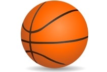 Logo ballon de basket