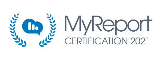 Logo MyReport Certification 2021